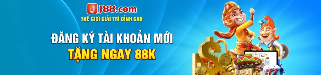Đăng ký tài khoản J8j88 nhận ngay 88k